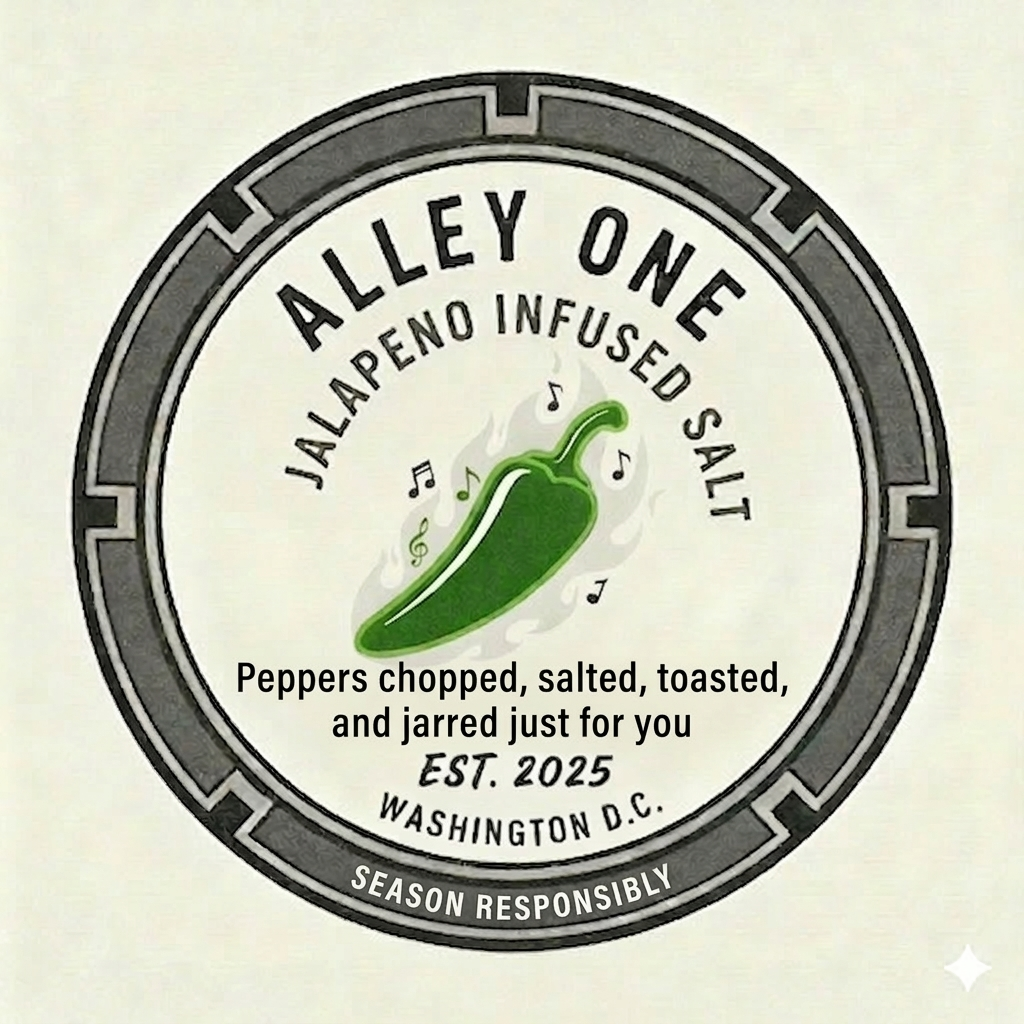 Alley One Jalapeño Infused Salt - Season Responsibly